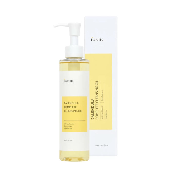 IUNIK Calendula Complete Cleansing Oil - 200ml | ايونيك غسول زيتي بالكالاندولا - 200 مل