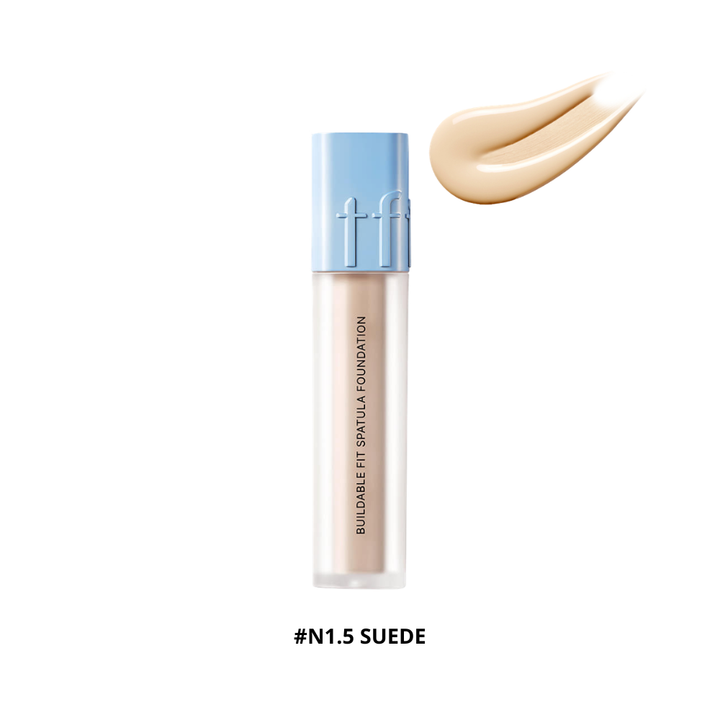tfit Buildable Fit Spatula Foundation - 15g | تي فيت كريم أساس سائل شبه مطفي - 15 غرام