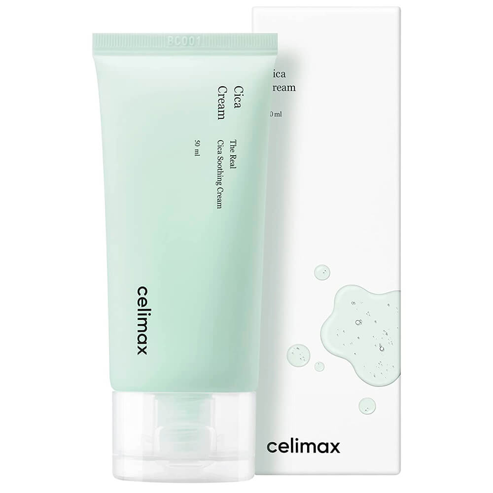 celimax The Real Cica Soothing Cream - 50ml | سيليماكس كريم السيكا المرمم و المهدئ للبشرة - 50 مل
