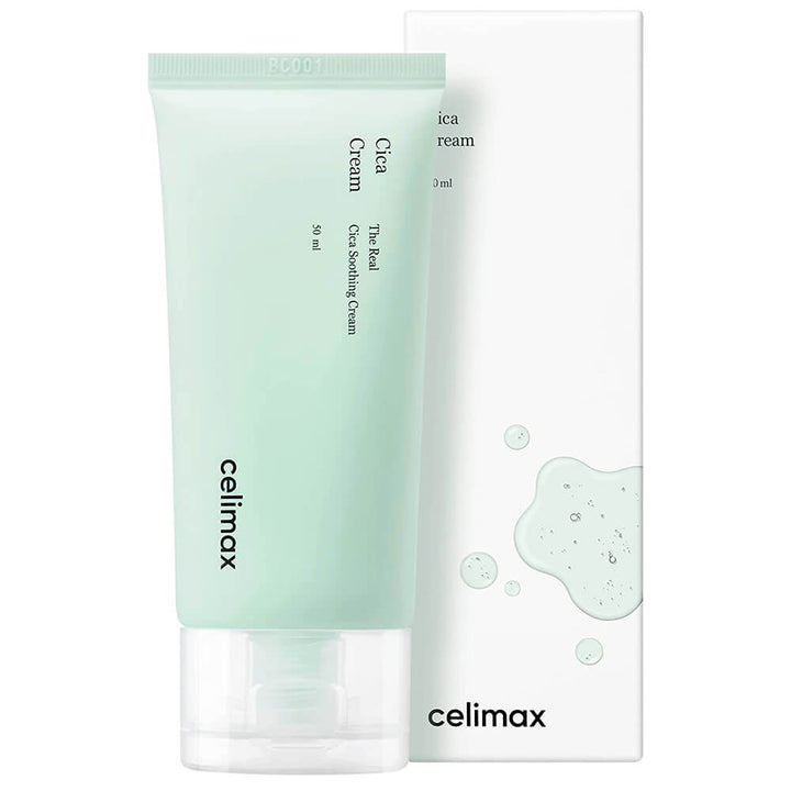 celimax The Real Cica Soothing Cream - 50ml | سيليماكس كريم السيكا المرمم و المهدئ للبشرة - 50 مل
