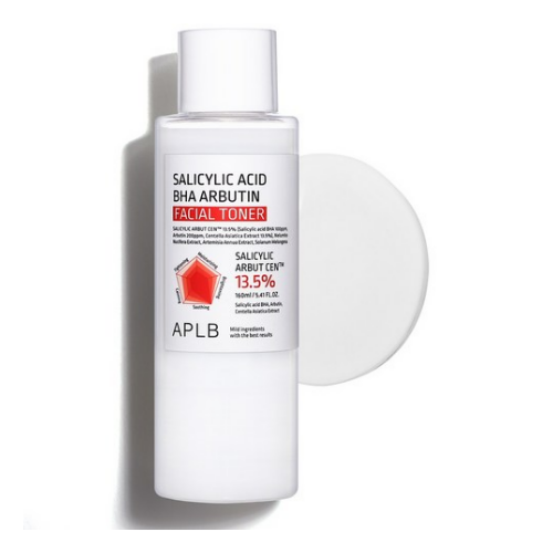 APLB Salicylic Acid BHA Arbutin Facial Toner - 160ml | اي بي ال بي تونر الساليسيليك اسيد و الاربوتين - 160 مل