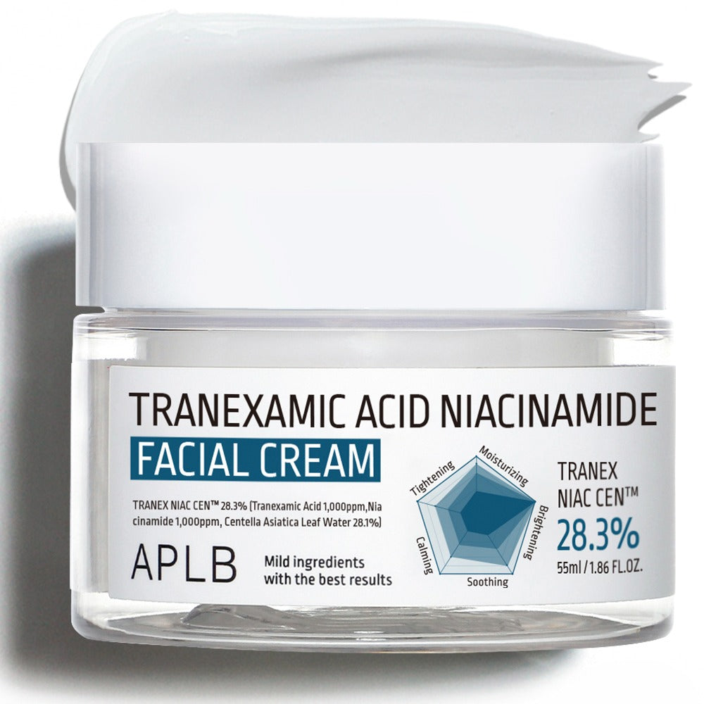 APLB Tranexamic Acid Niacinamide Facial Cream - 55ml | كريم مرطب و مفتح للوجه بالترانيكساميك اسيد - 55 مل