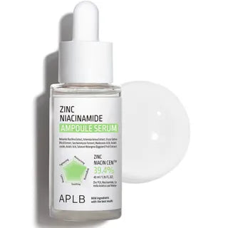 APLB Zinc Niacinamide Ampoule Serum - 40ml | اي بي ال بي سيروم النياسيناميد و الزنك - 40 مل