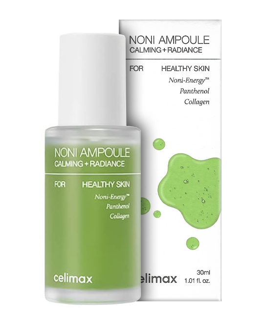 celimax Noni Ampoule Calming + Radiance - 30ml | سيليماكس أمبول مهدئ و مضيئ للبشرة بمستخلص النوني - 30 مل