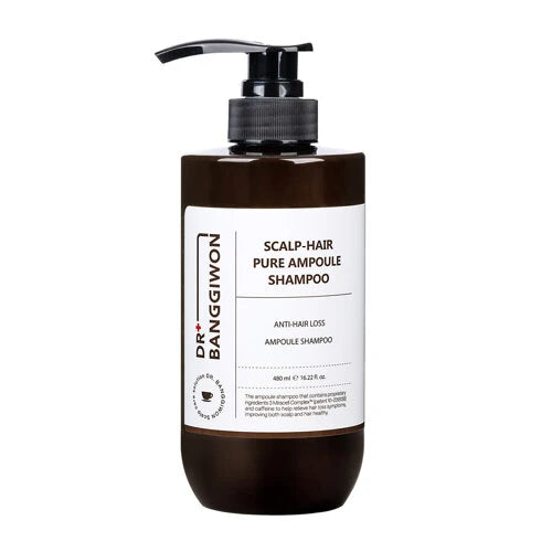 DR+ BANGGIWON Scalp-Hair Pure Ampoule Shampoo - 480ml | د + بانجيون شامبو ضد تساقط الشعر - 480 مل