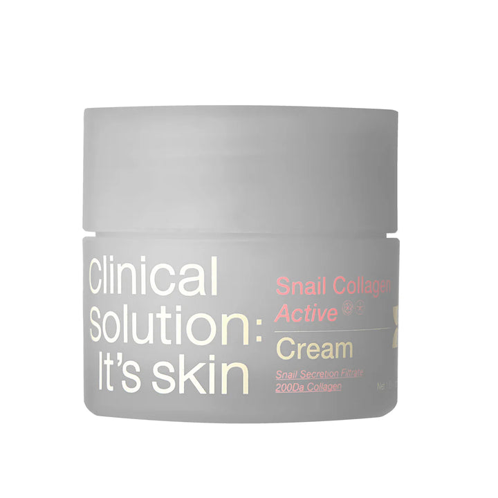 It'S SKIN Clinical Solution Snail Collagen Active - 50ml | اتس سكين كريم الوجه بمستخلص الحلزون - 50 مل