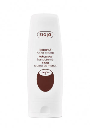 ziaja Coconut Hand Cream - 80ml | جايا كريم لليدين بخلاصة جوز الهند - 80 مل