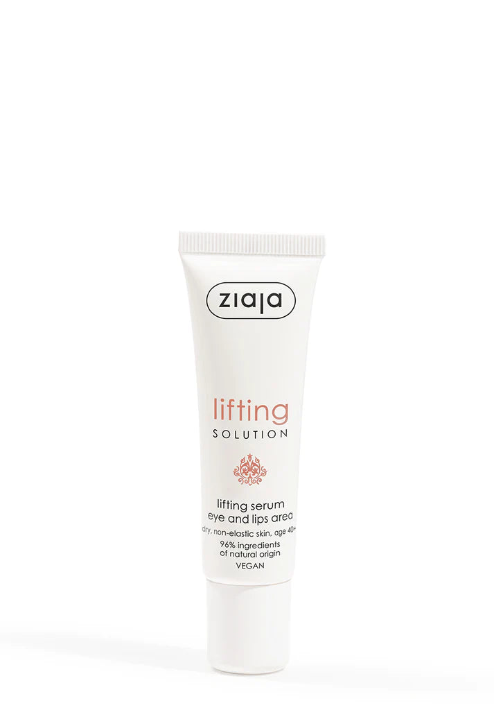 Ziaja Lifting Solution serum Eye And Lips Area - 30ml | سيروم منطقة العينين والشفتين ليفتينج سوليوشن – 30 مل