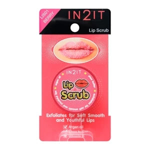 IN2IT Intuit Lip Scrub Berry Scent - 12g | ان تو ات سكراب شفاه برائحة التوت - 12غ