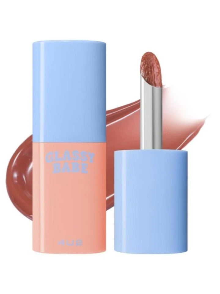 4U2 - Glassy Babe Lip Gloss - 4g | فور يو تو جلوس للشفاه بيبي - 4 غ
