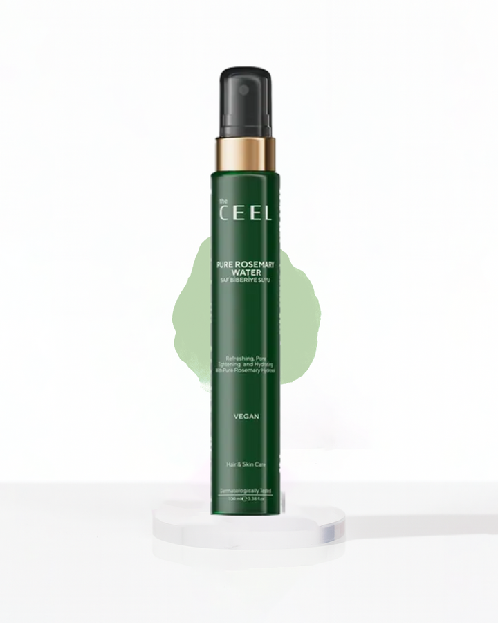 the CEEL Pure Rosemary Water Hair & Skin - 100ml | ذا سيل بخاخ ماء اكليل الجبل للشعر وللبشرة - 100 مل