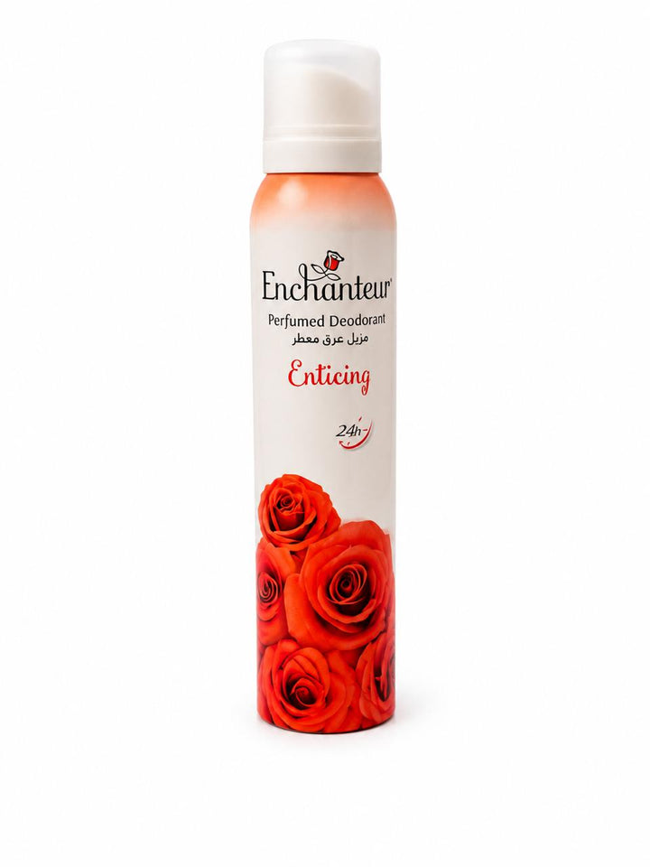 Enchanteur Perfumed Deodorant 24H Enticing Body Mist - 200ml | إنشانتور مزيل عرق معطر إنسايتنج - 200مل