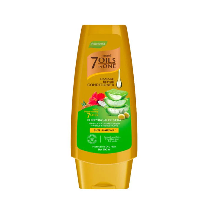 Emami 7 Oils in One One Damage Repair Conditioner Aloe Vera - 400ml | امامي بلسم الالوفيرا للشعر المتضرر - 400 مل