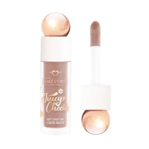 FOR EVER52 Juicy Shakes Soft Chic Liquid Blush - 6ml | فوريفر52 بلاش كريمي ناعم - 6 مل