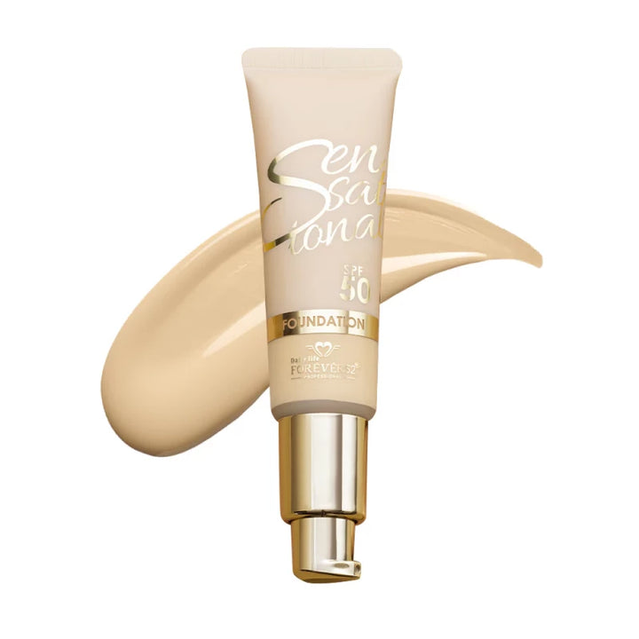 FOR EVER52 Sensational Foundation - SPF 50 - 30ml | فور ايفر 52 فاونديشن بعامل حماية SPF 50 - 30 مل