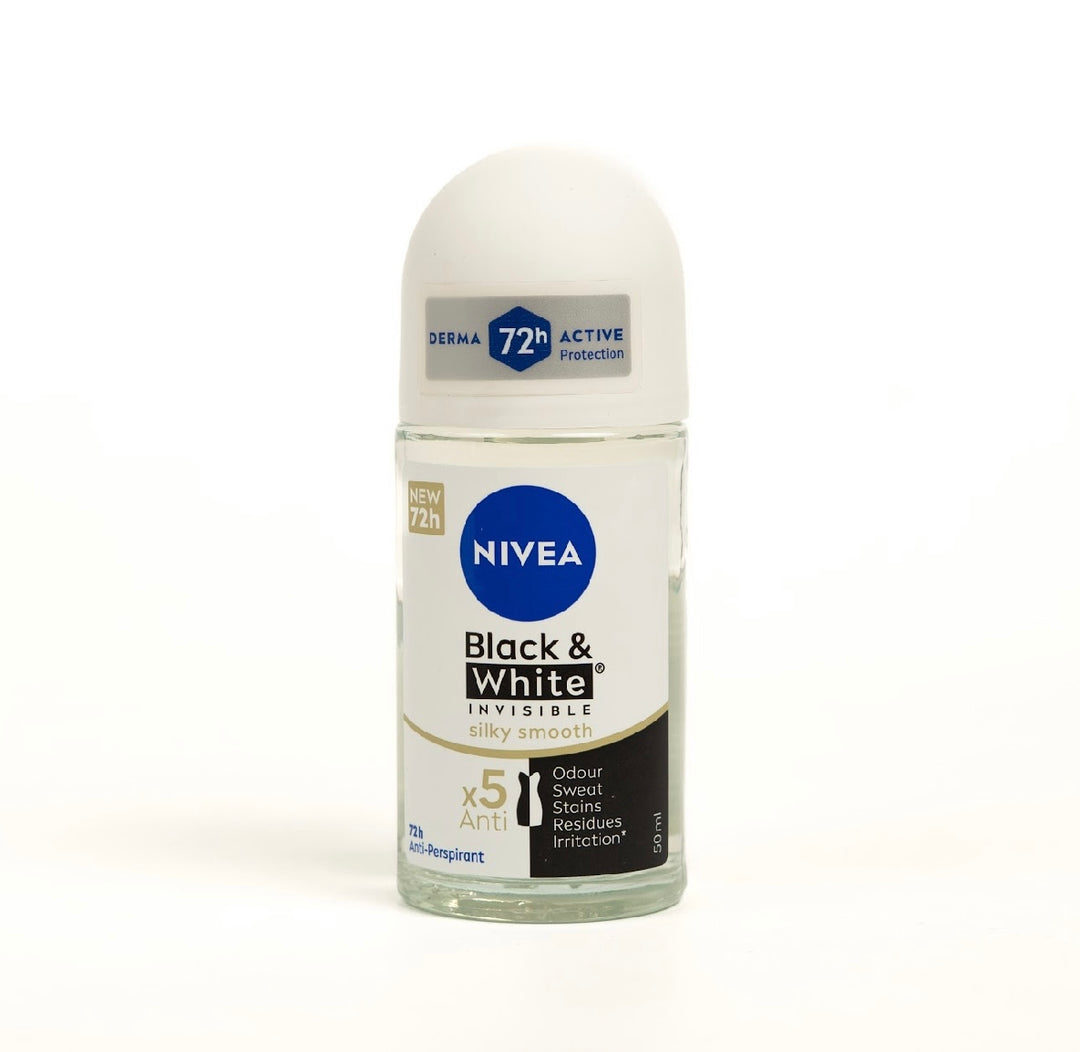 NIVEA Back &White Invisible Silky Smooth - 50ml | نيفيا مزيل عرق -50 مل
