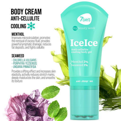 7Days ICEICE Anti-Cellulite Cooling Body Gel - 130ml | 7 دايز جل بارد مضاد للسيلوليت آيس آيس - 130مل #3