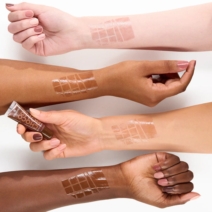 Essence Choco Bomb Shiny Lipgloss - 10ml | ايسنس جلوس شفاه شوكو بومب - 10 مل