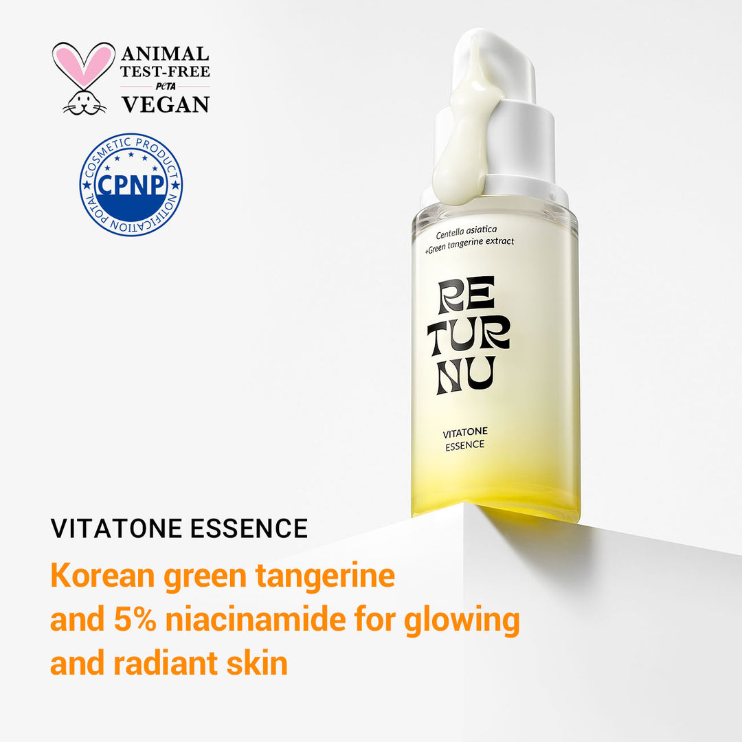 RETURNU Vitatone Facial Essence - 30ml | ريترن يو ايسنس فيتامين سي - 30مل