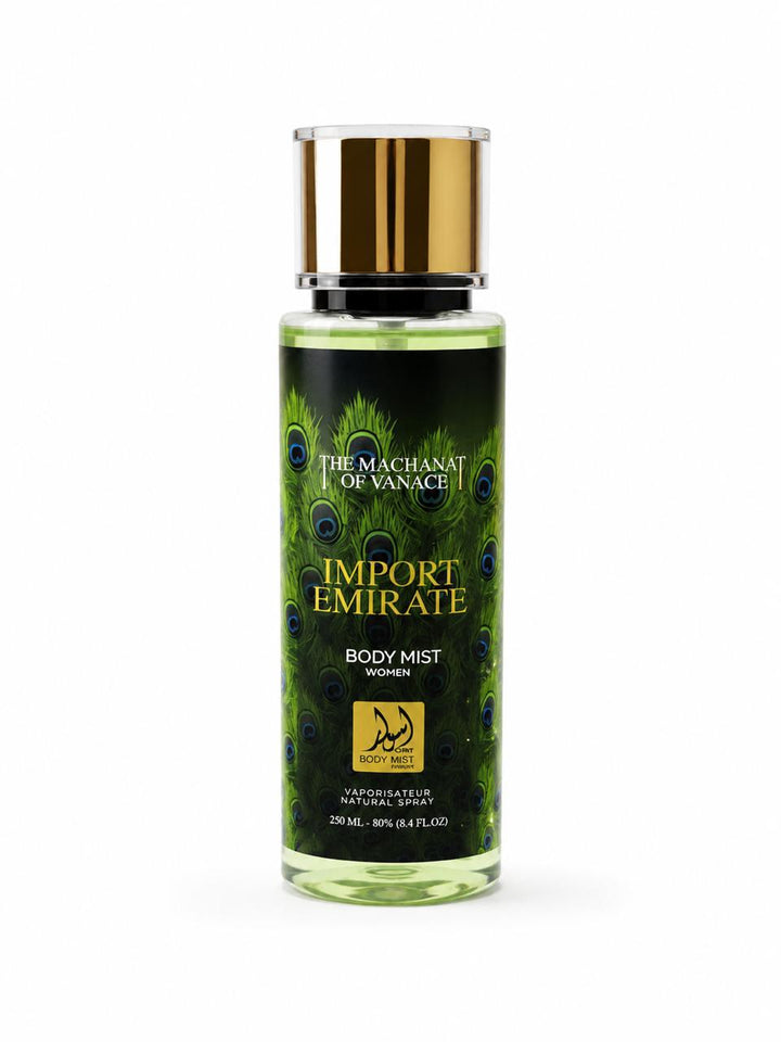 ASWAR BODY MIST  IMPORT EMIRATE W 250ML | اسوار بدي مست معطر للجسم 250 مل