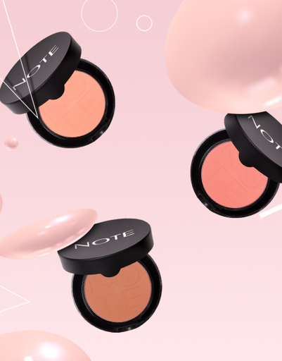 NOTE Luminous Silky Compact Blusher Argan Oil - 5.5g | نوت بلاش مدعمة بزيت الأرغان - 5.5 غ