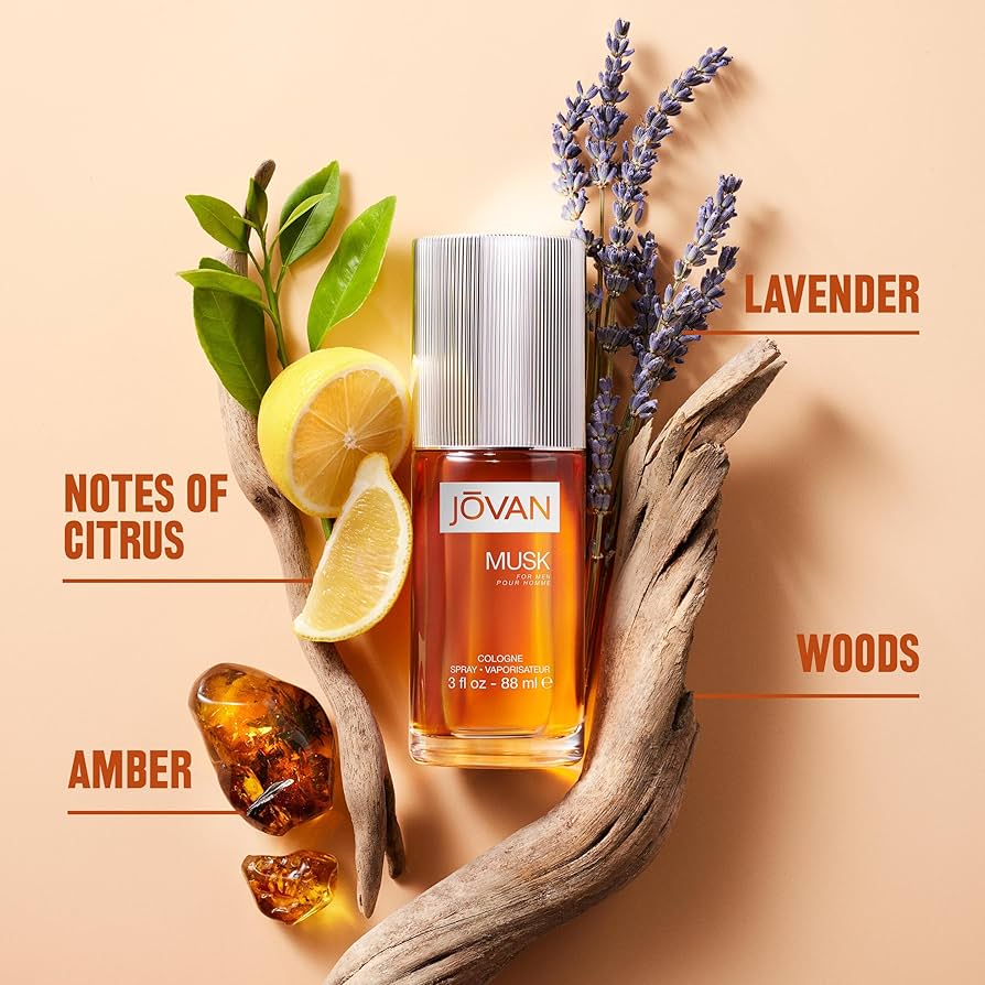 JOVAN Musk For Men Pour Homme - 88ml | جوفان مسك للرجال - 88 مل