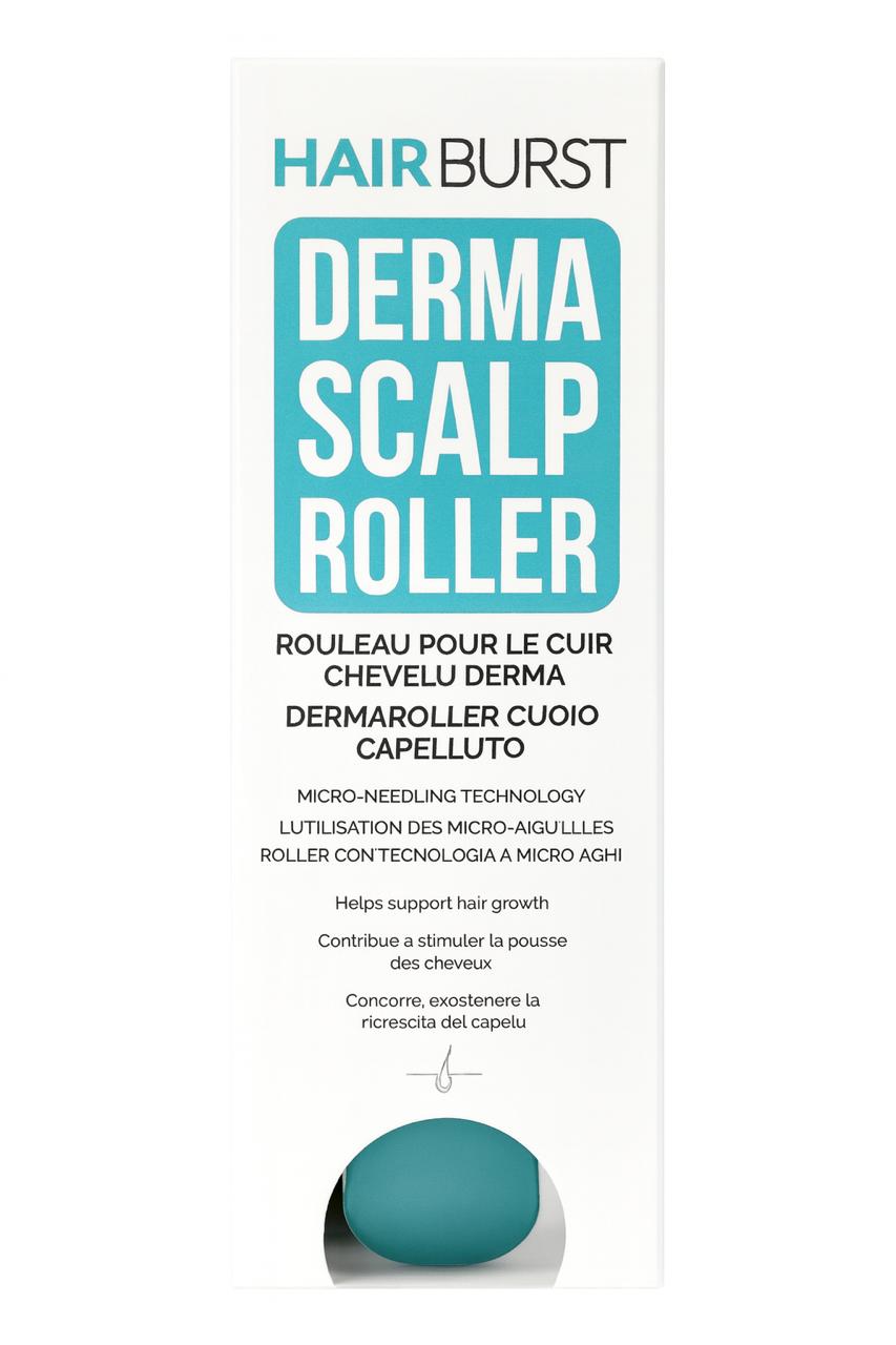 HAIR BURST Derma Scalp Roller Rouleau Pour Le Cuir Chevelu Derma | هيربيست ديرما رولر لفروة الرأس