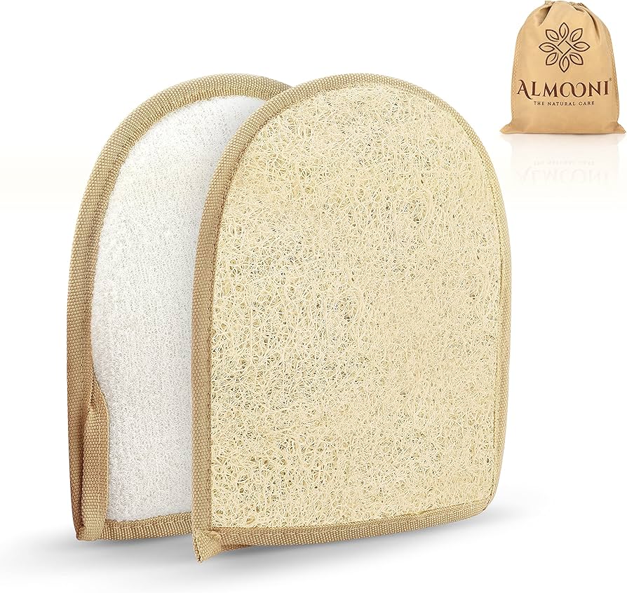 Tarko Lionesse Kabak Bant Eldiveni 100% Natural Loofah Glove | كيس قفاز تقشير #3