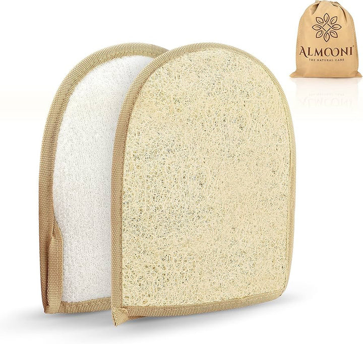 Tarko Lionesse Kabak Bant Eldiveni 100% Natural Loofah Glove | كيس قفاز تقشير #3
