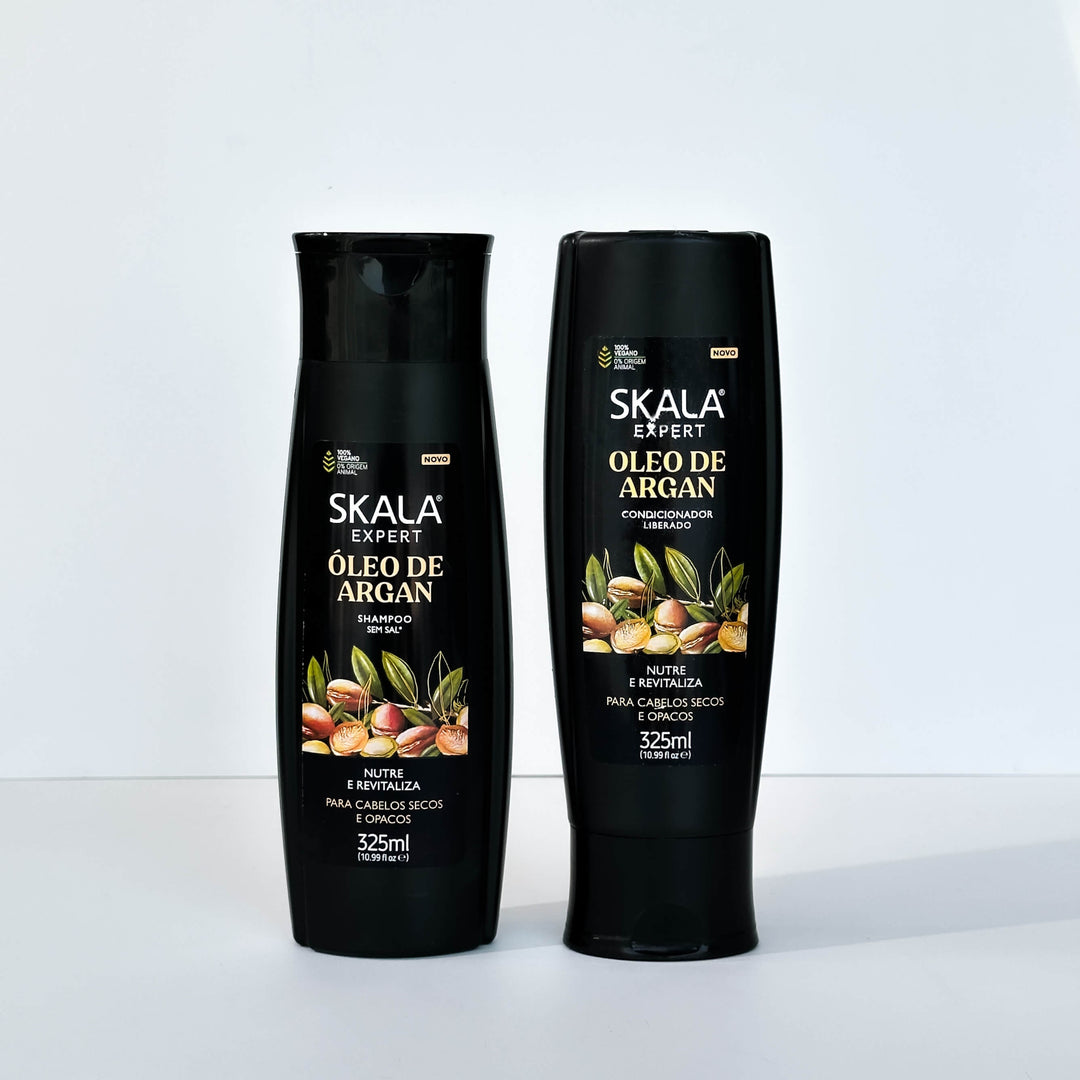 Skalal Shampoo Argan Marroquinho - 325ml | سكالا شامبو بزيت الارغان للشعر الجاف والباهت - 325 مل