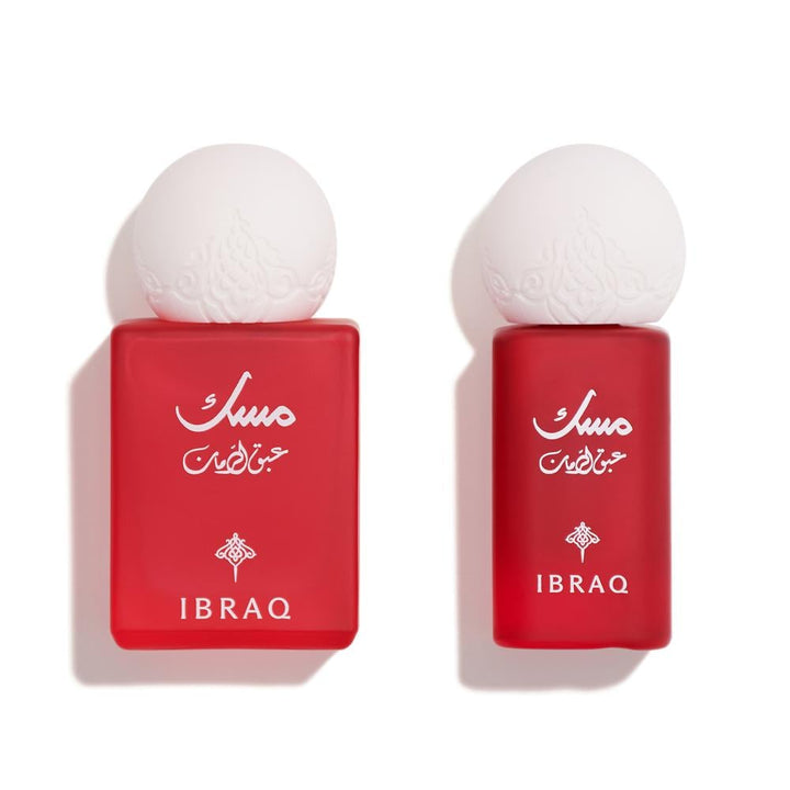 IBRAQ|  سيت عطر مسك عبق الرمان مع زيت مسك للنساء