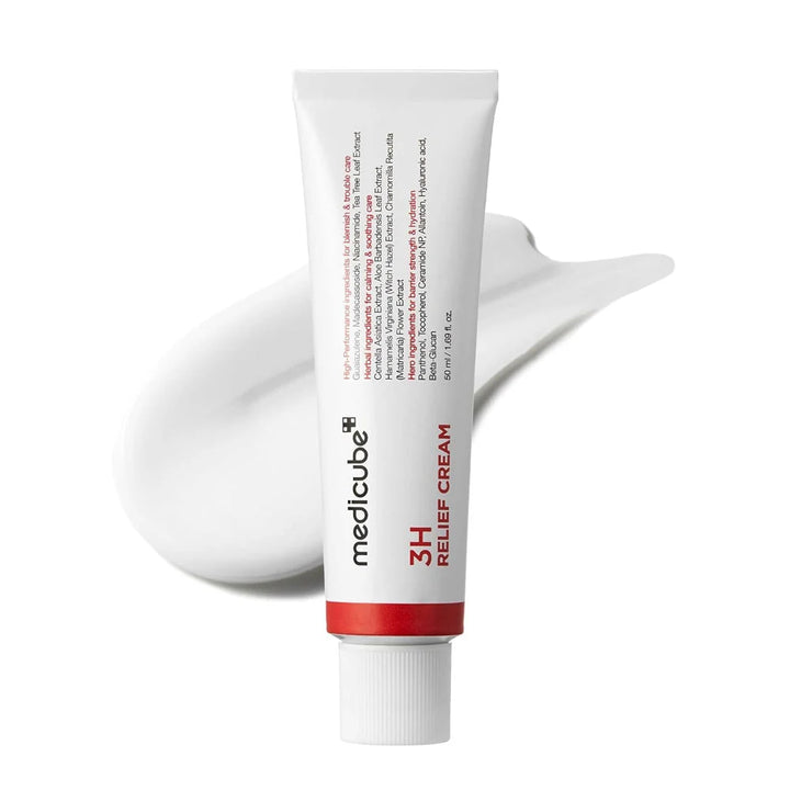 Medicube 3H Relief Cream - 50ml | ميدي كيوب مرطب يومي مهدئ - 50 مل