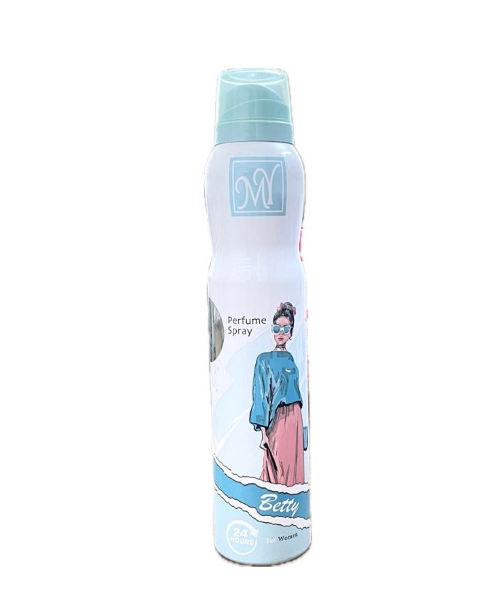 M .Y Perfume Spray 24h For Women - 200ml | ام واي بخاخ مزيل تعرق للنساء 24 ساعة - 200 مل