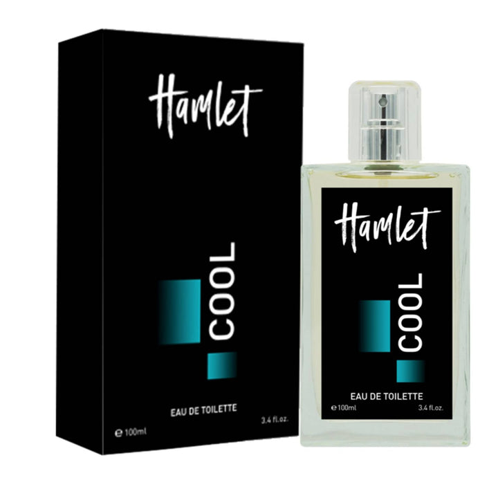 HAMLET  Cool Eau De Toilette - 100ml | هامليت كول عطر للرجال - 100 مل