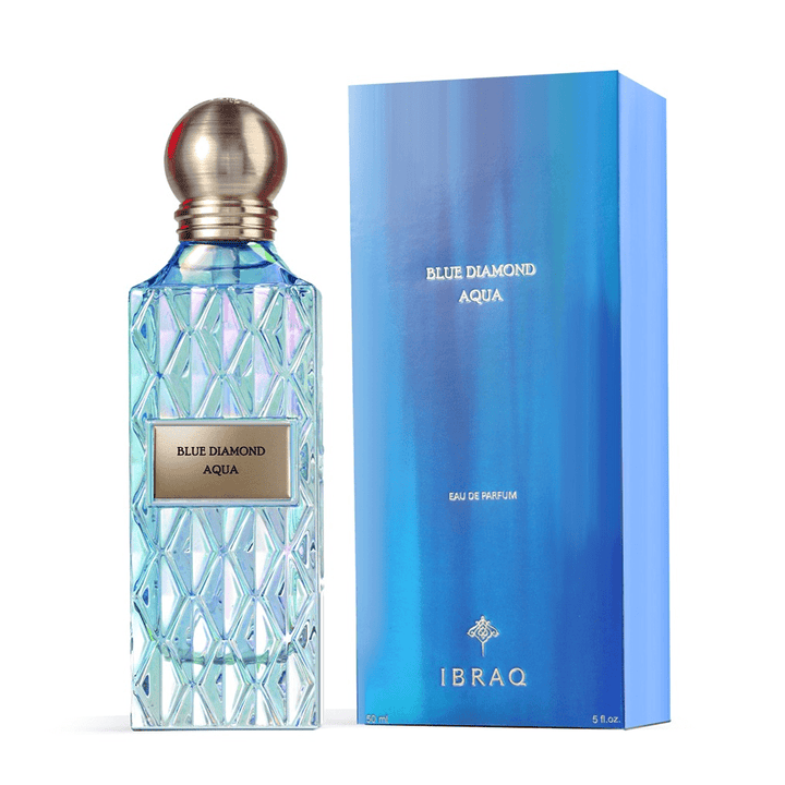 IBRAQ Ibrahim Al Qurashi BLUE DIAMOND AQUA - 150ml | عطر ابراهيم القرشي  بلو دايموند أكوا للجنسين 150 مل