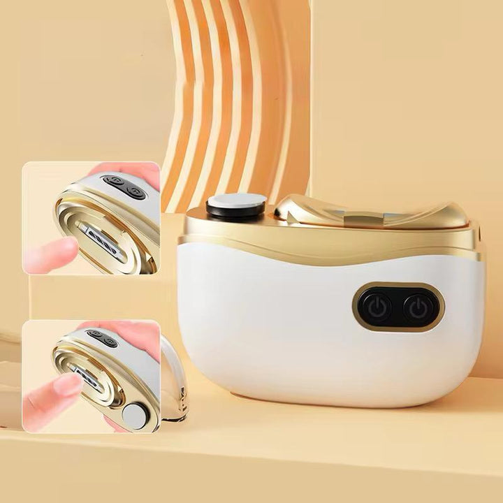 Nabun 2 In 1 Electric Nail Clipper White | نابون قصاصة أظافر كهربائية 2 في 1 باللون الأبيض