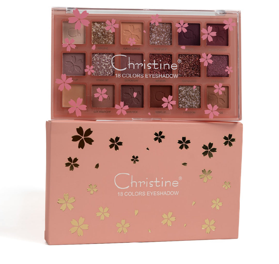 Christine 18 Colour Eyeshadow | كريستين اي شادو