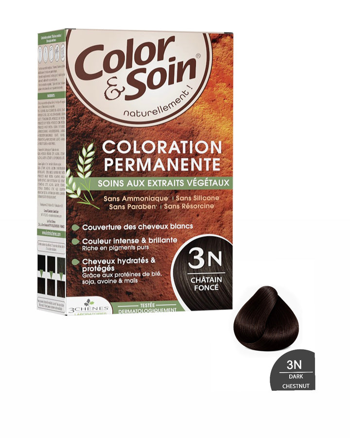 Color & Soin Coloration Permanente Riche En Pigments Purs - 135 ml | كلار ان سوا  صبغة للشعر الوان مكثفة ولامعة - 135 مل