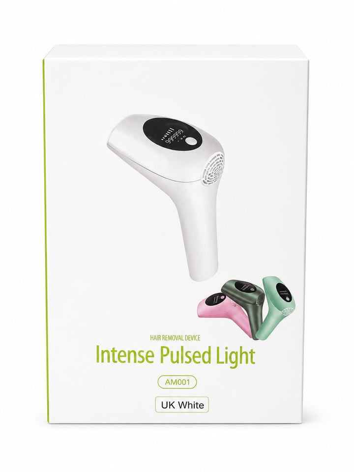 IPL Hair Removal Device White |جهاز ليزر  الاصدار الثلجي لايت IPL – اللون الأبيض