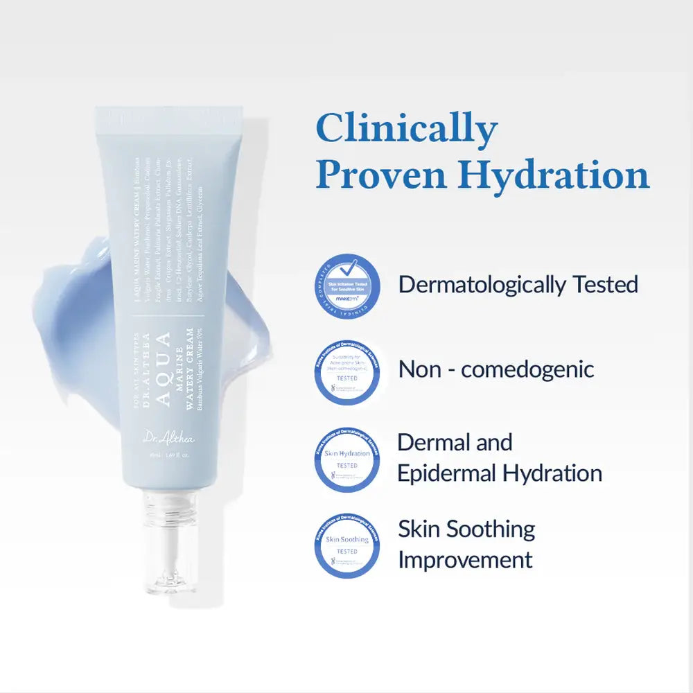 Dr. Althea Aqua Marine Watery Cream - 50ml | دكتور ألتيا كريم مرطب مائي أكوا - 50مل #4