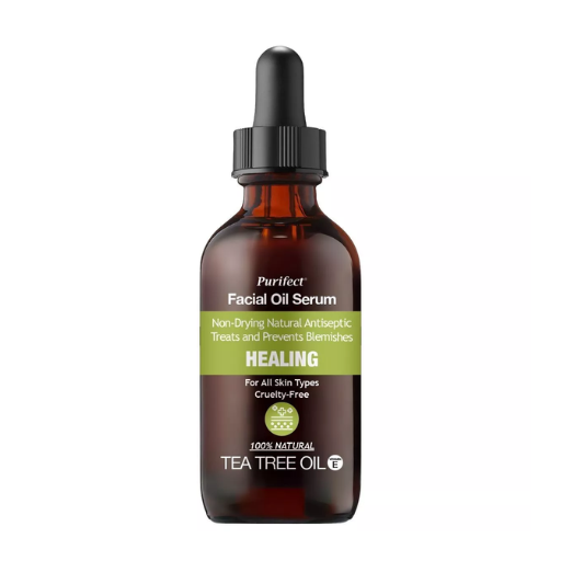 Purifect Tea Tree Healing Facial Oil Serum - 30ml | بيورفيكت سيروم زيت شجرة الشاي - 30مل