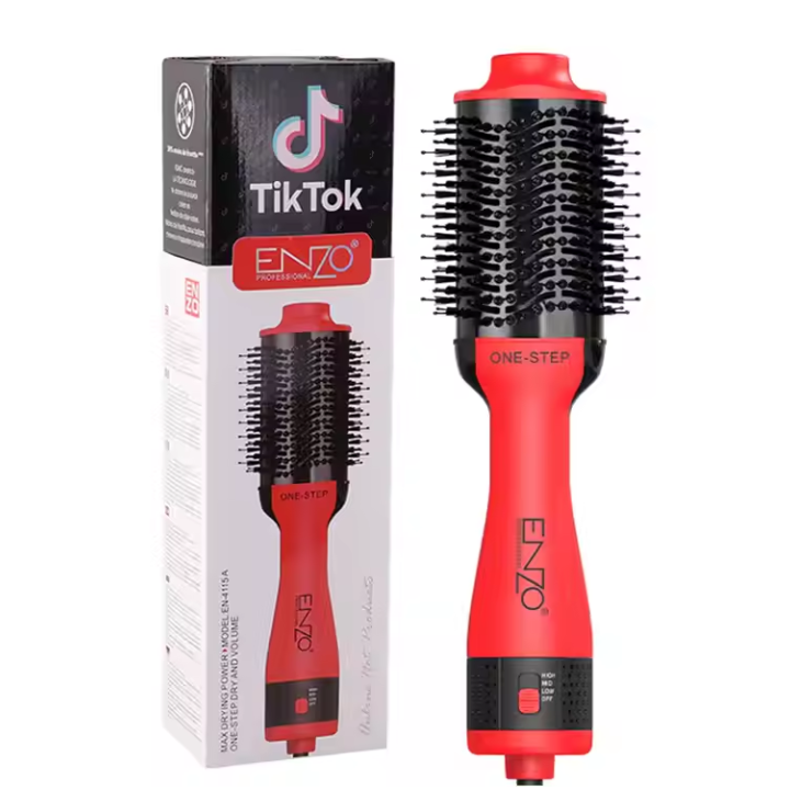 ENZO One-Step Hair Dryer & Volumizer Brush | فرشاه شعر حراريه  تيك توك