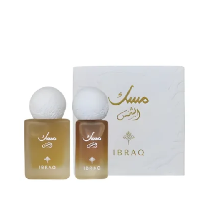 IBRAQ | سيت عطر مسك الشمس مع زيت مسك للنساء