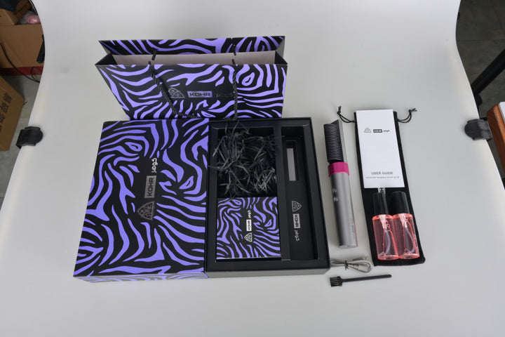 KOHR Wireless Hair Straightenerv Gift Box - 100ml | كوهر - 100مل #5
