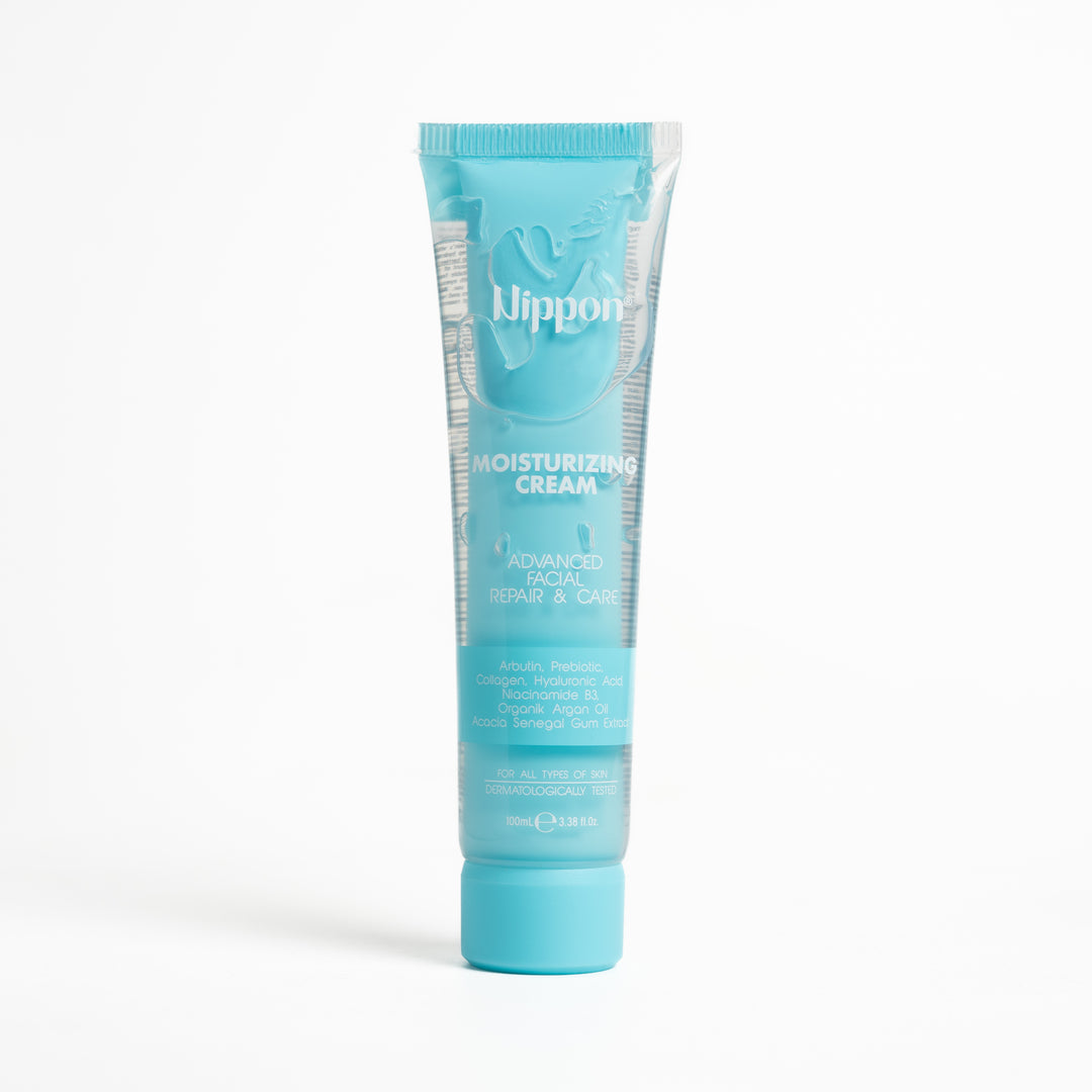 Nippon Moisturizing Cream Advanced Facial & Care Hyaluronic Acid - 100ml | نيبون كريم مرطب للوجه بالهيالورونيك اسيد - 100 مل