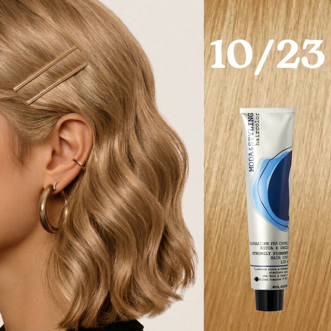 Elgon Moda&styling Haircolor Strongly Pigmented Hair Color - 125ml | ايلكون صبغة شعر مودا ستايلنج - 125مل