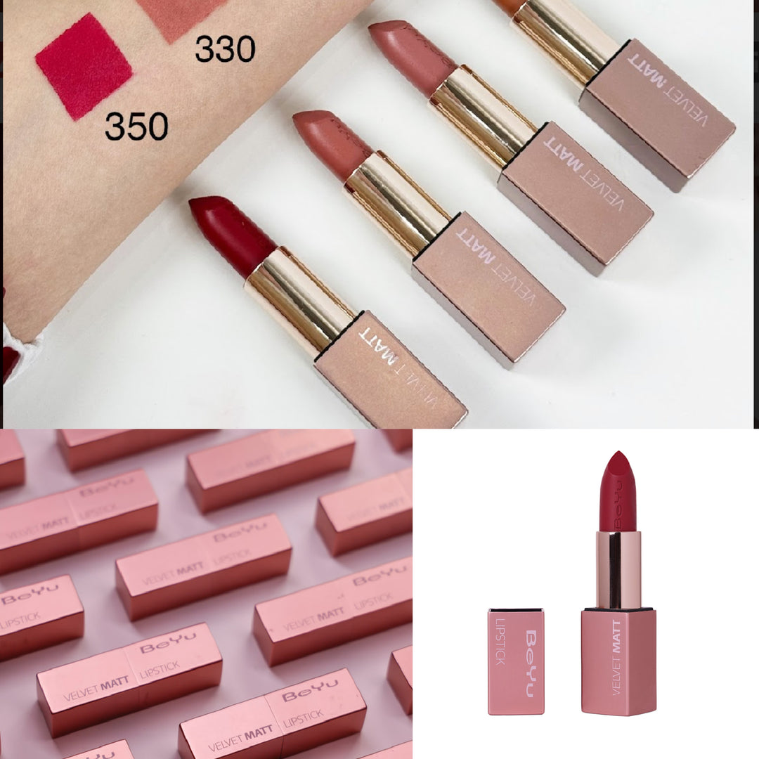 BeYu Velvet Matt Lipstick - 4.0ml | بيو أحمر شفاه مخملي - 4 مل