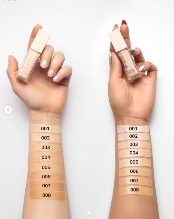 Neverti Radiant Creamy Cover Concealer  - 10ml | نيفرتي كونسيلر مضيئ