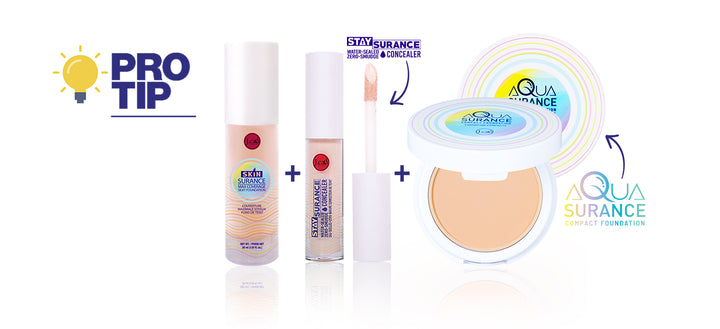 J. Cat Aquasurance Compact Foundation, Porcelain - 9g| جي كات  فاونديشن بودرة مضغوطة-9غرام