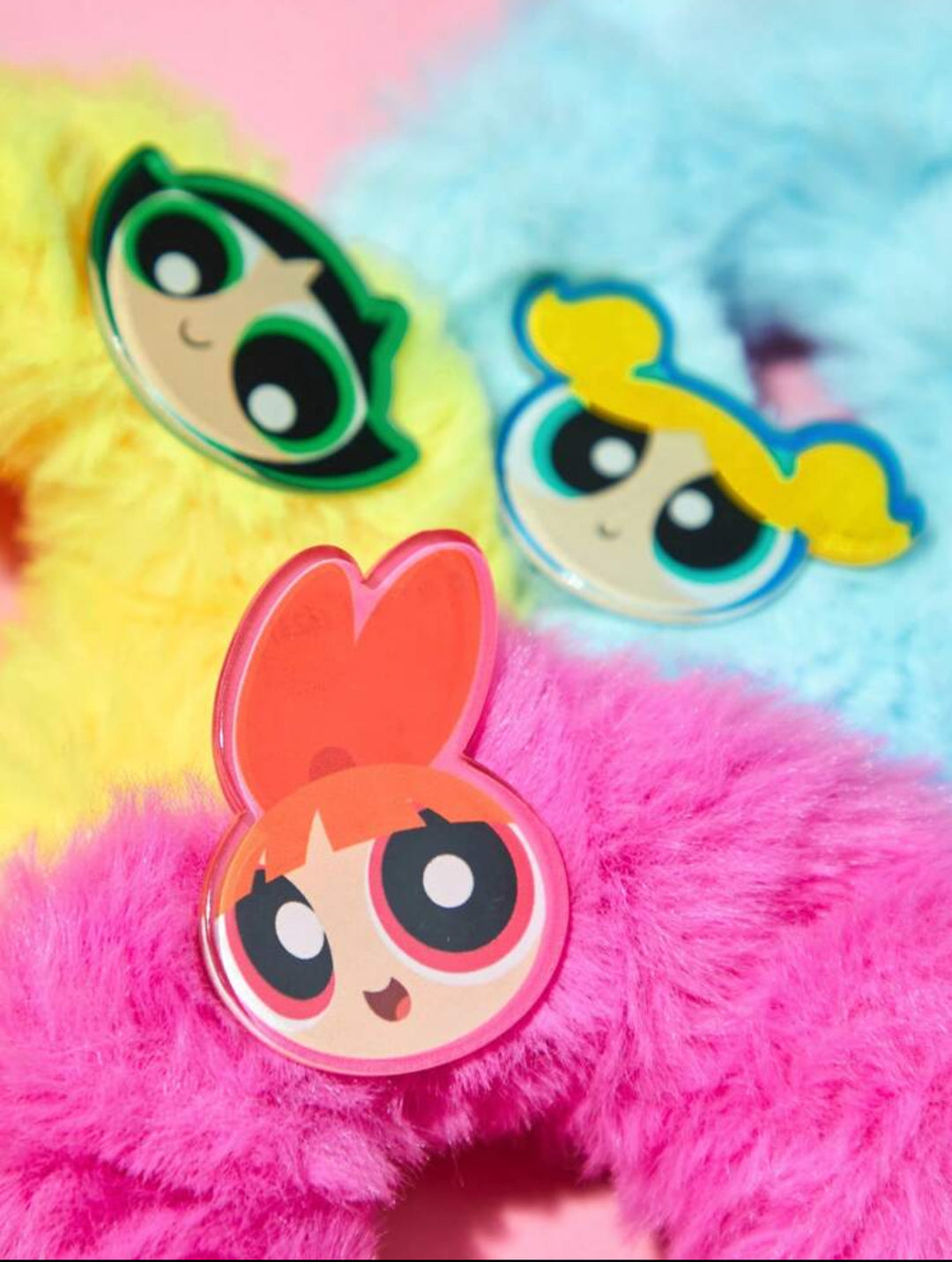Fur Hair Tie - 3pcs | ربطات شعر بملمس فرو - 3 قطع